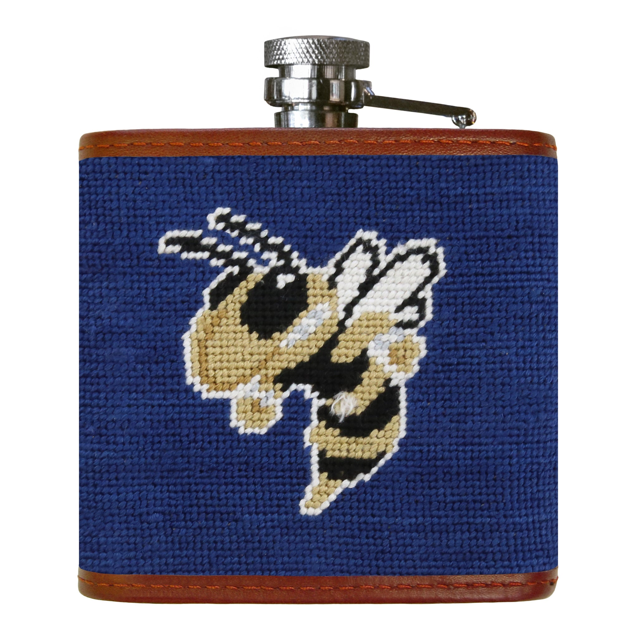 Smathers and Branson Georgia Tech Flask Classic Navy