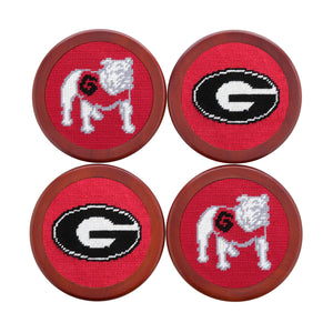 Smathers and Branson Georgia Coasters Red