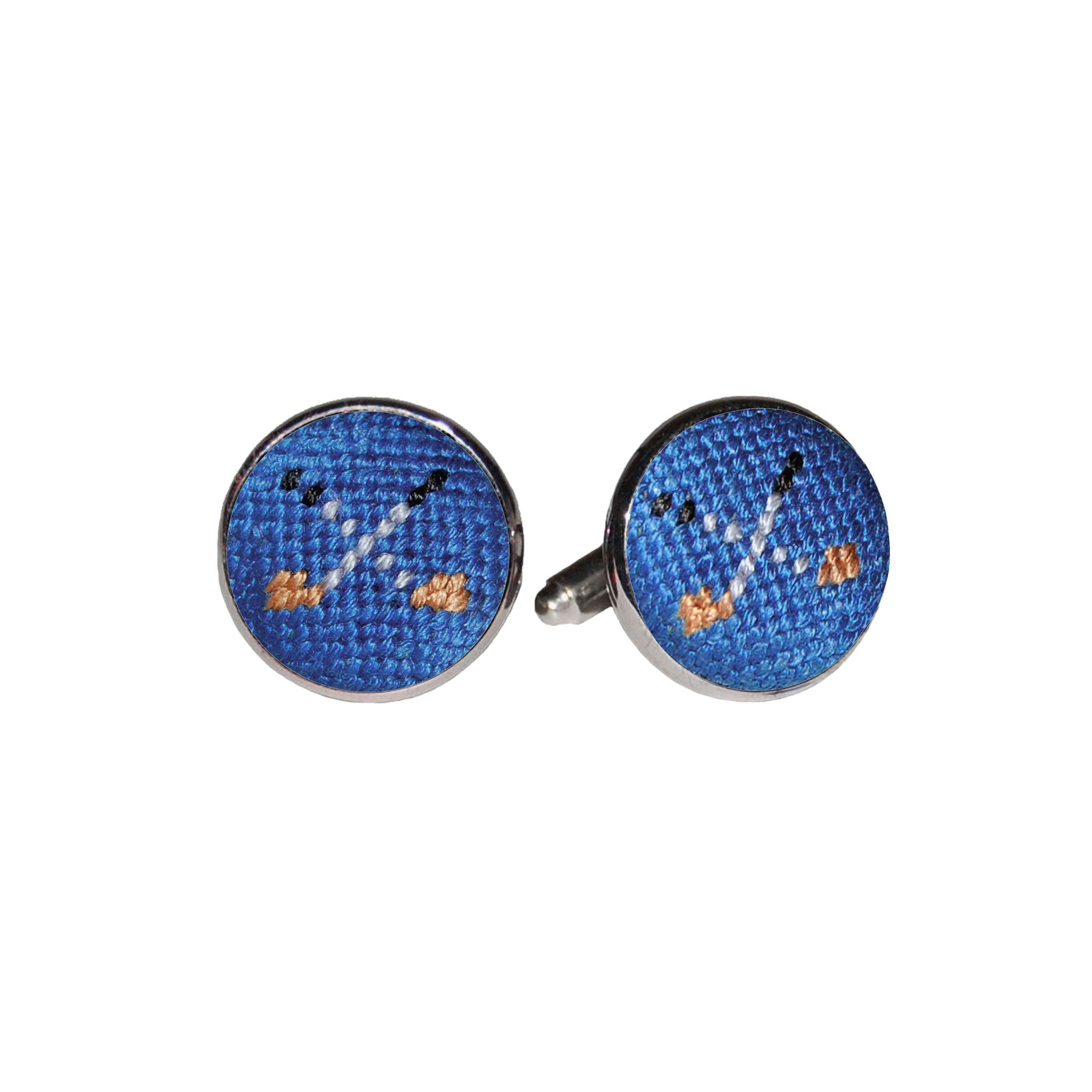 Golf Clubs Cufflinks (Blueberry) – Smathers & Branson