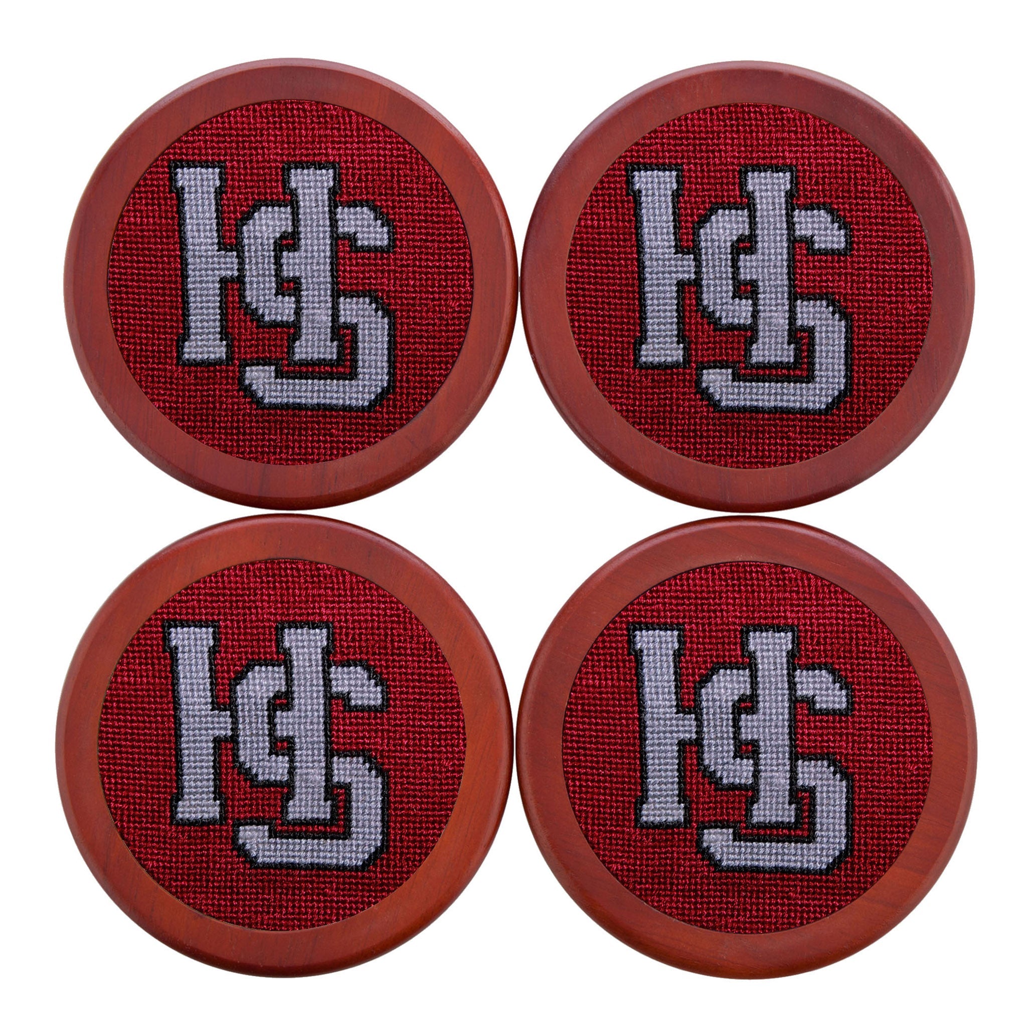 Smathers and Branson Hampden Sydney Coasters Garnet