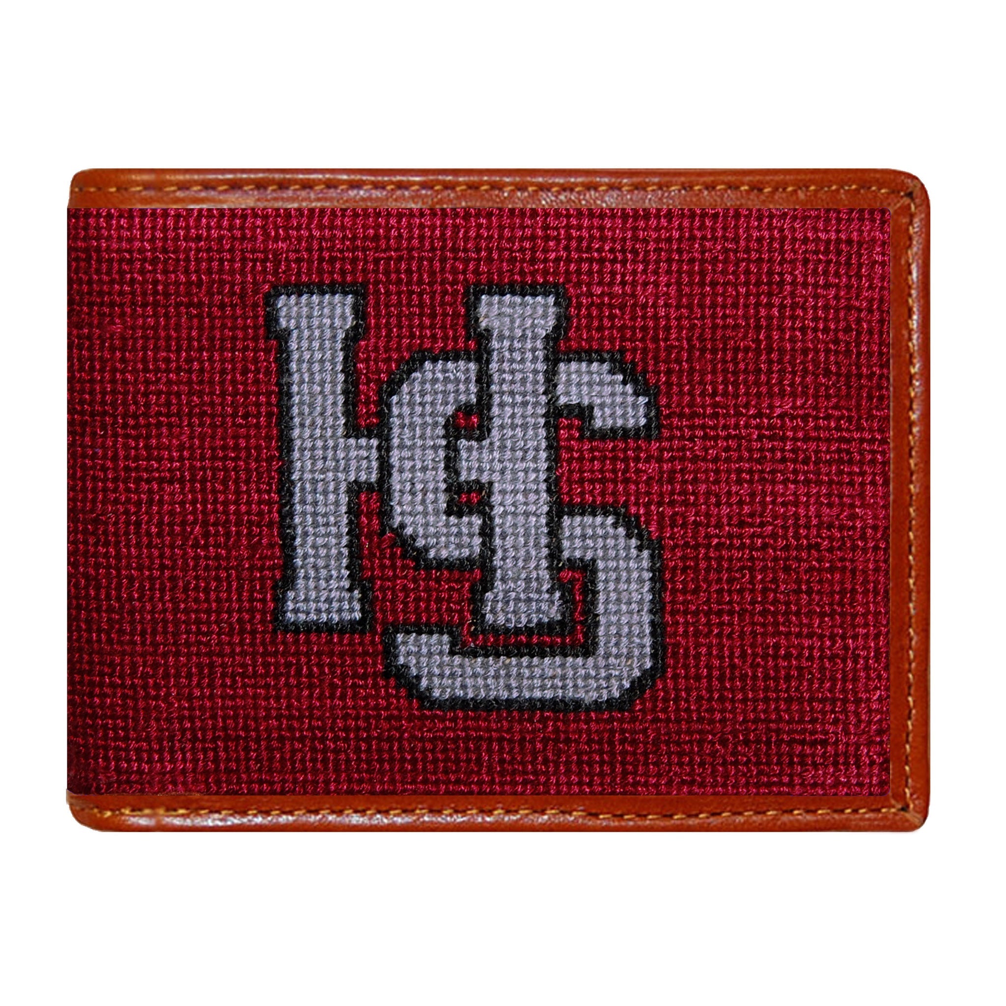 Smathers and Branson Hampden Sydney Wallet Garnet