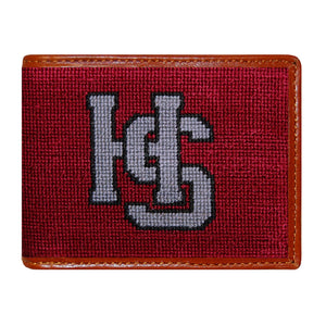 Smathers and Branson Hampden Sydney Wallet Garnet