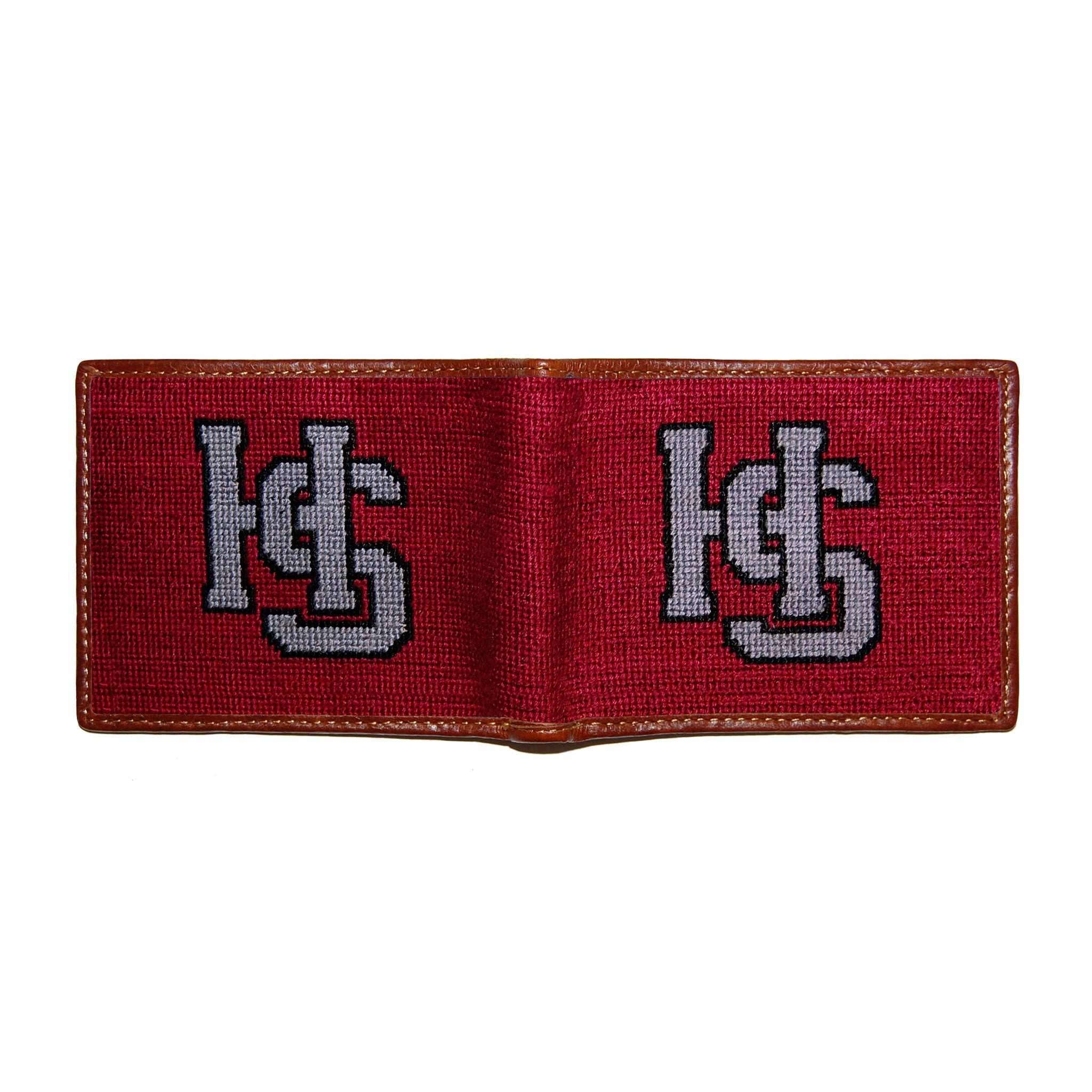 Smathers and Branson Hampden Sydney Wallet Garnet