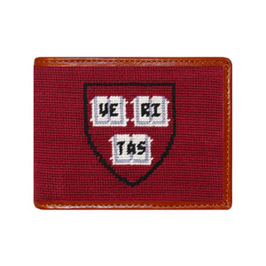 Smathers and Branson Harvard Shield Wallet Garnet