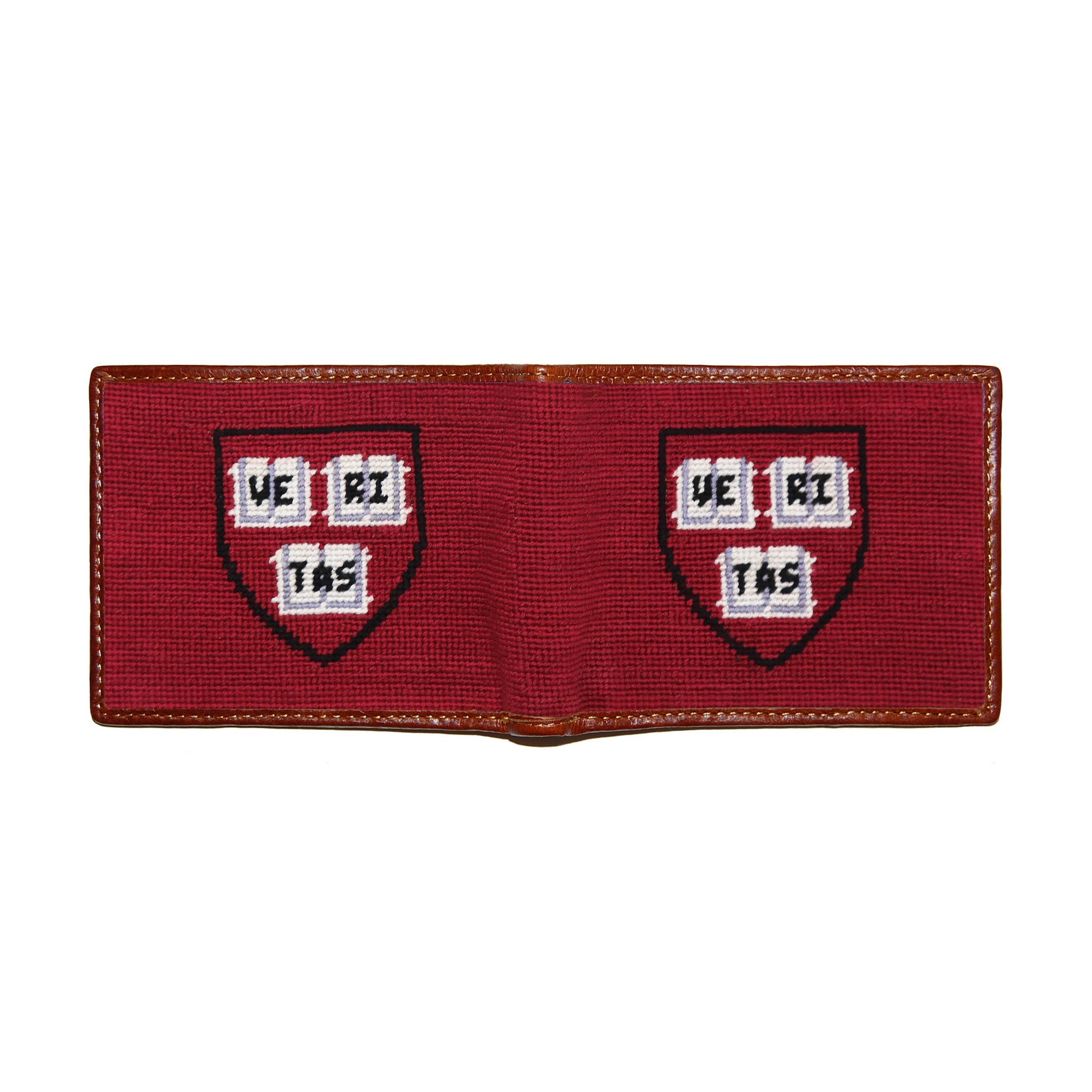 Smathers and Branson Harvard Shield Wallet Garnet