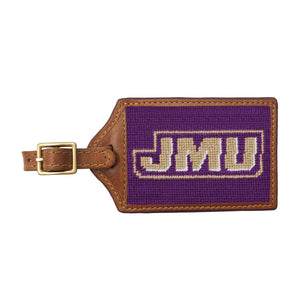 Smathers and Branson James Madison Luggage Tag Royal Purple