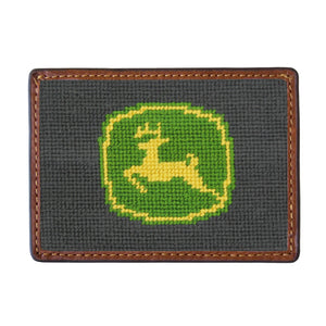 Smathers and Branson John Deere Card Wallet Charcoal Final Sale