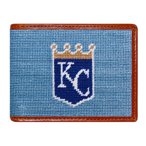 Smathers and Branson Kansas City Royals Needlepoint Bi-Fold Wallet 