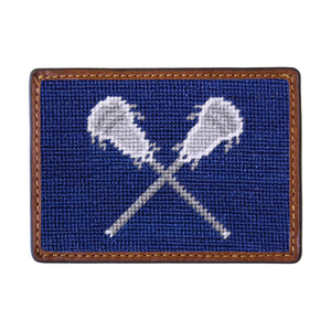 Smathers and Branson Lacrosse Sticks Card Wallet Classic Navy