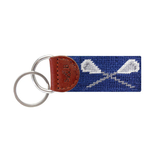 Smathers and Branson Lacrosse Key Fob Classic Navy