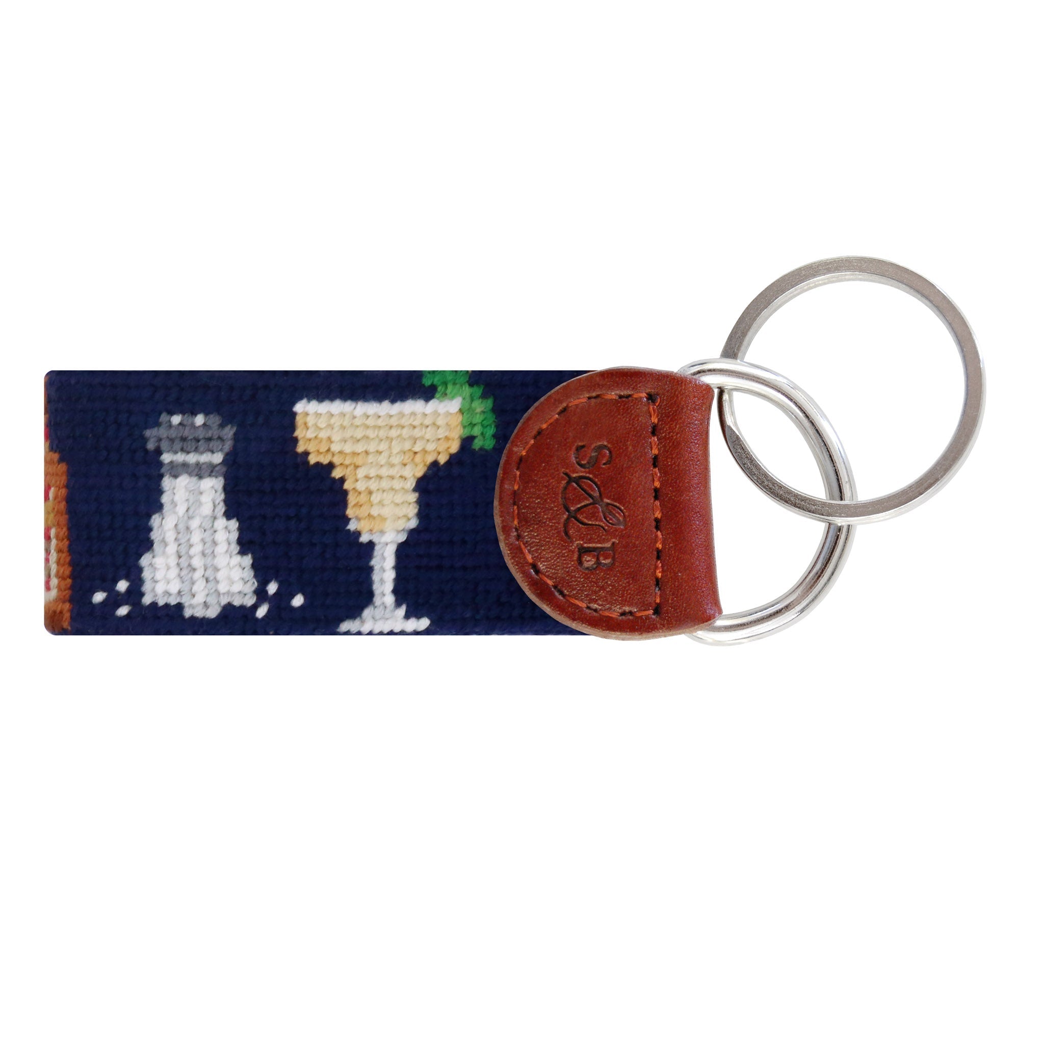 Smathers and Branson Make A Margarita Key Fob Dark Navy