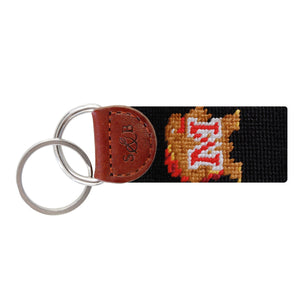 Smathers and Branson Maryland Needlepoint Key Fob  