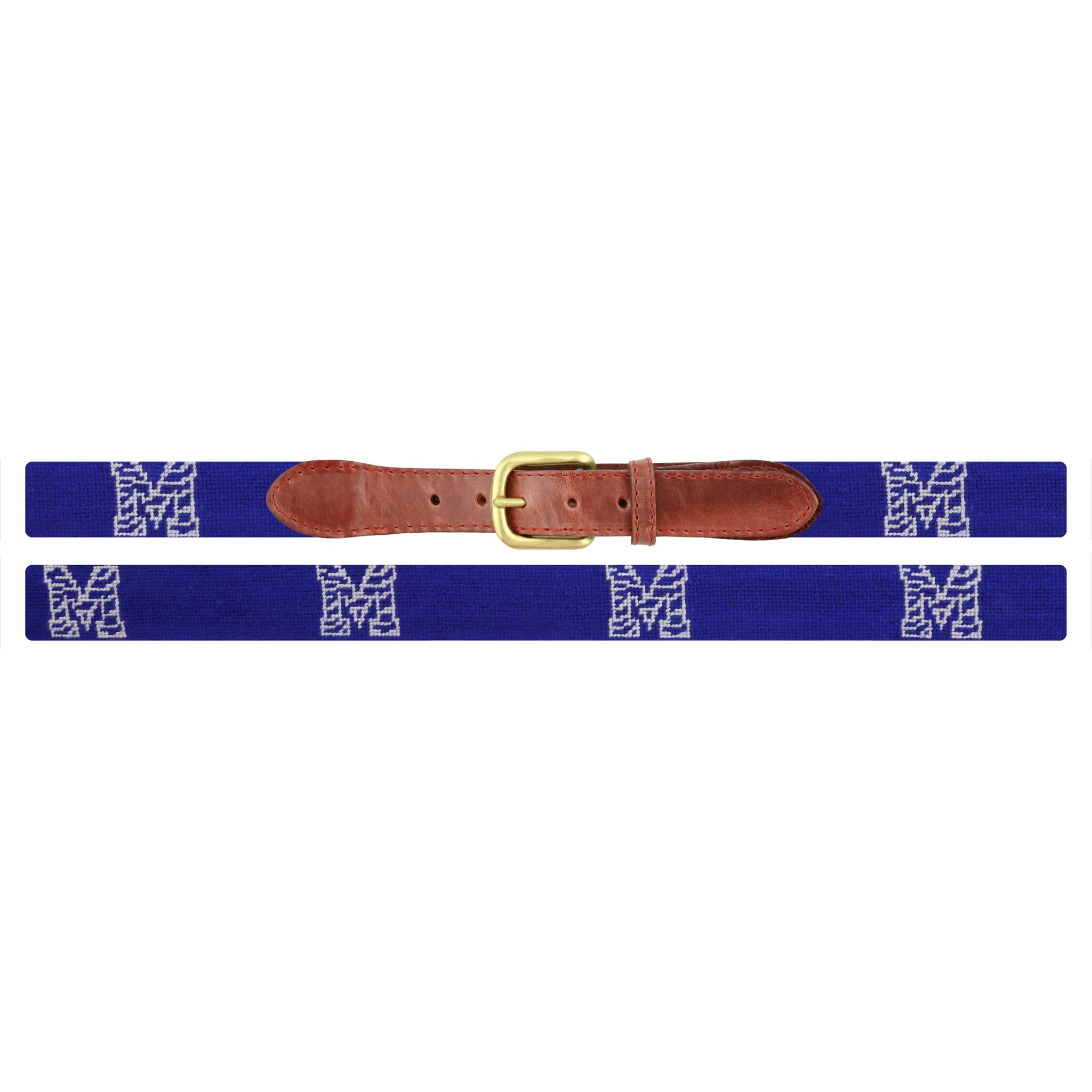 Smathers and Branson Memphis Belt Dark Royal