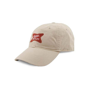 Smathers and Branson Miller High Life Soft Cross Hat Stone