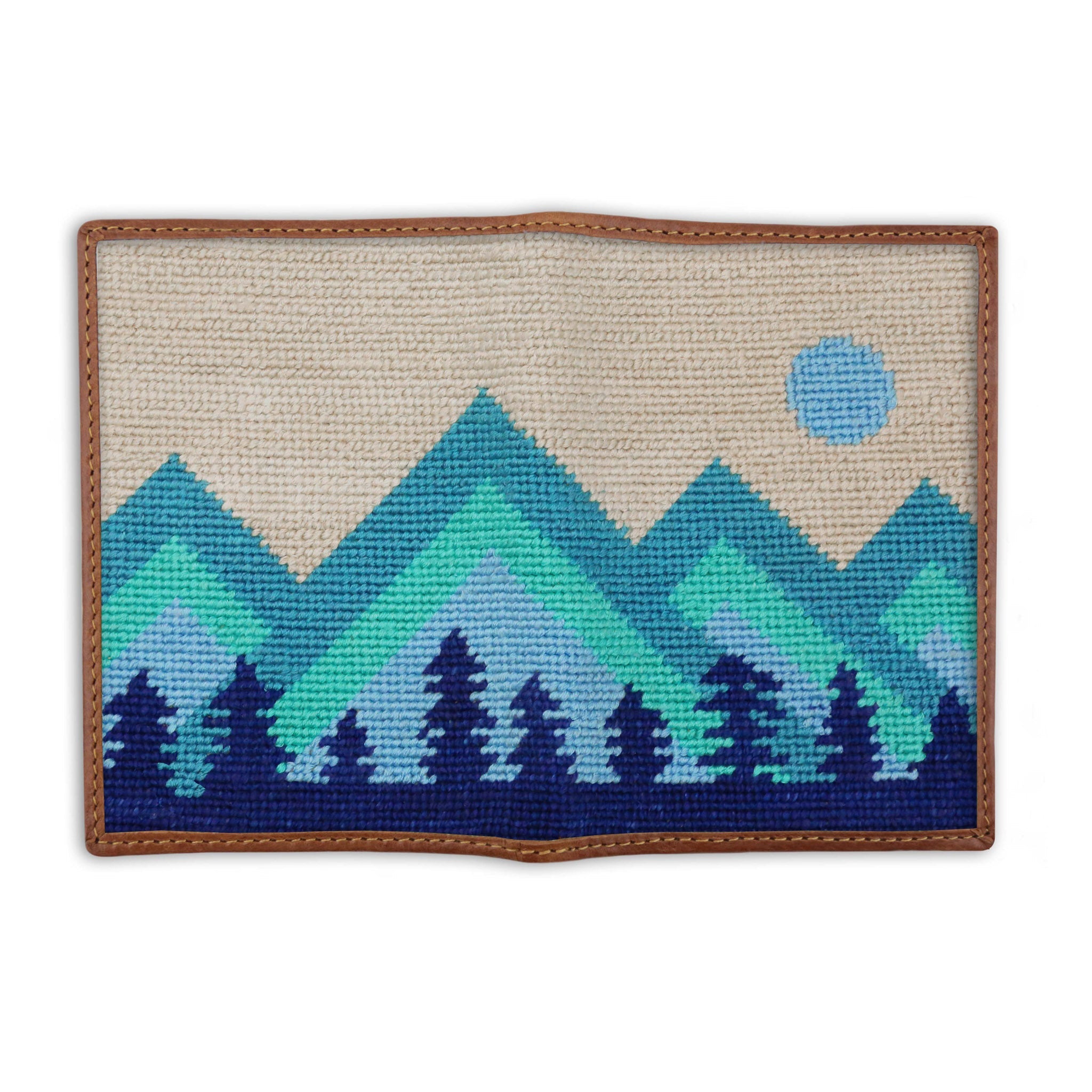 Smathers and Branson Mod Mountain 2-sided Passport Case Final Sale