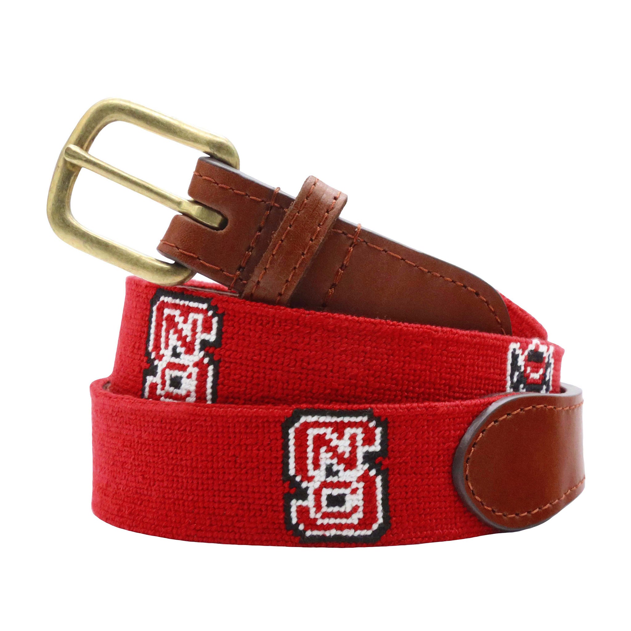 NC State Needlepoint Belt – Smathers & Branson display picture 2