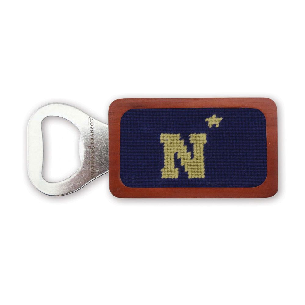 Smathers and Branson Naval Academy Needlepoint Bottle Opener 