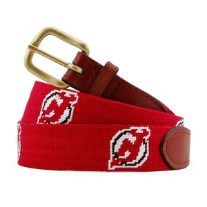Smathers and Branson New Jersey Devils Belt Red