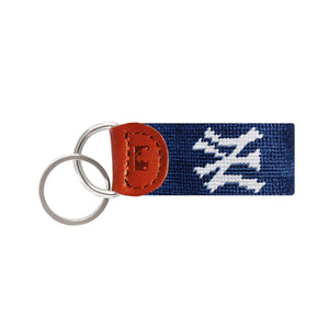 Smathers and Branson New York Yankees Needlepoint Key Fob  