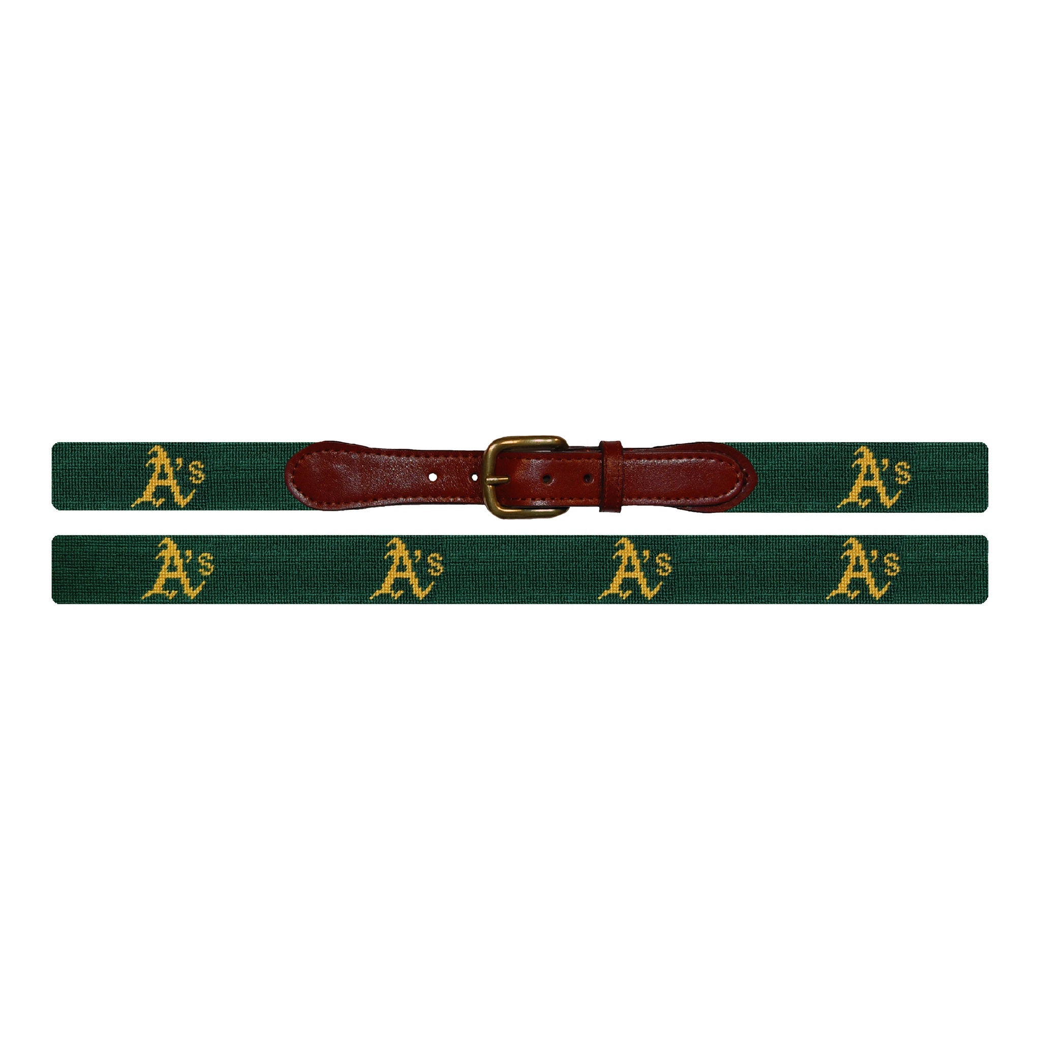 Smathers and Branson Oakland Athletics Belt Hunter Green