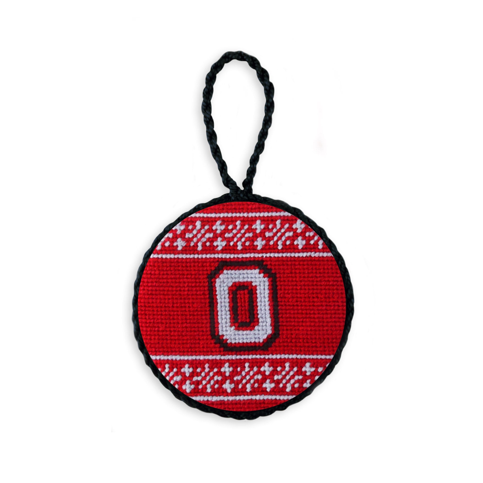 Smathers and Branson Ohio State Needlepoint Ornament 