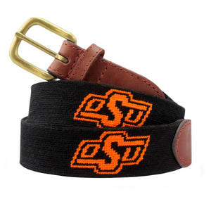 Smathers and Branson Oklahoma State Belt Black