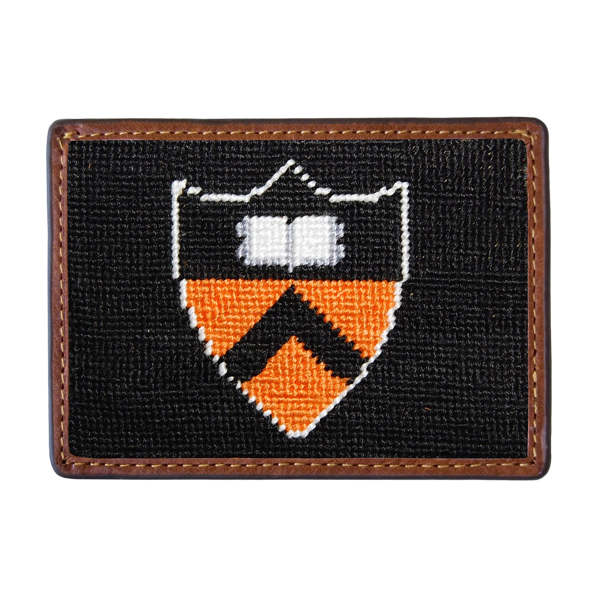 Smathers and Branson Princeton Shield Card Wallet Black