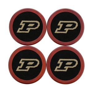 Smathers and Branson Purdue Coasters Black