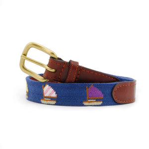Smathers and Branson Rainbow Fleet Children's Belt Classic Navy