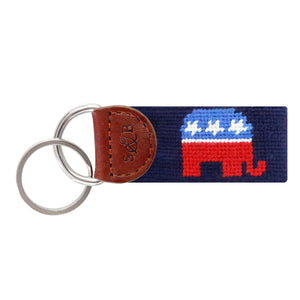 Smathers and Branson Republican Key Fob Dark Navy
