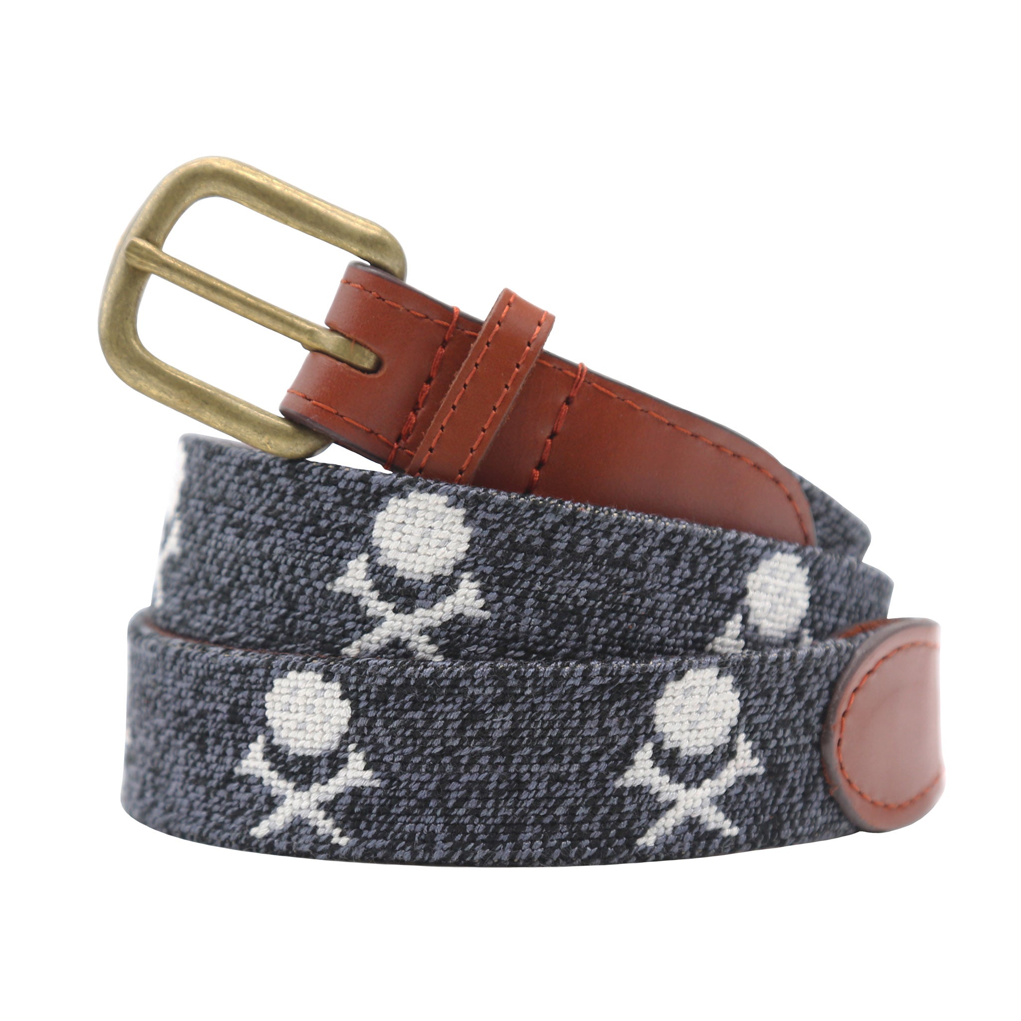 Needlepoint golf belts sale