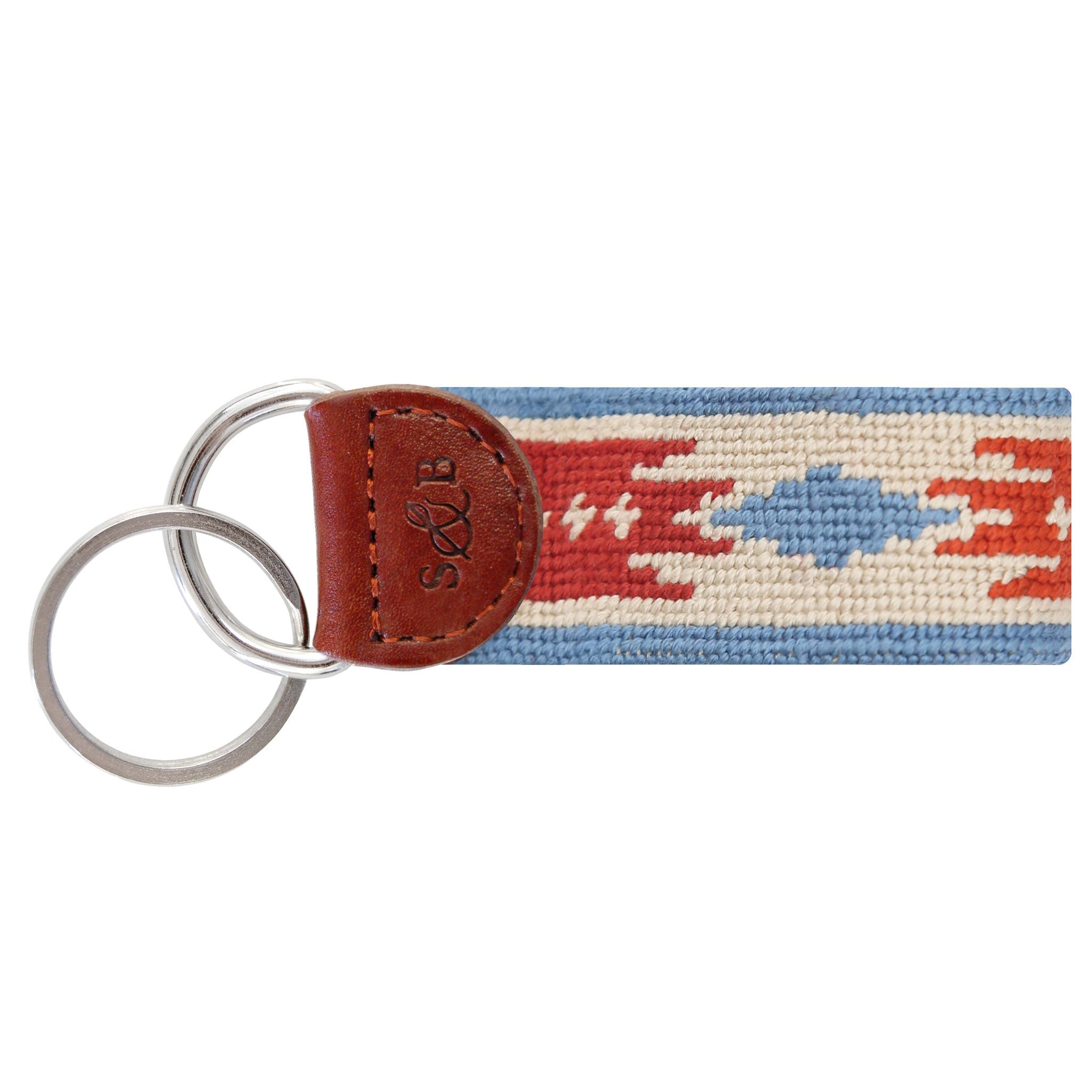 Smathers and Branson Sedona Needlepoint Key Fob  