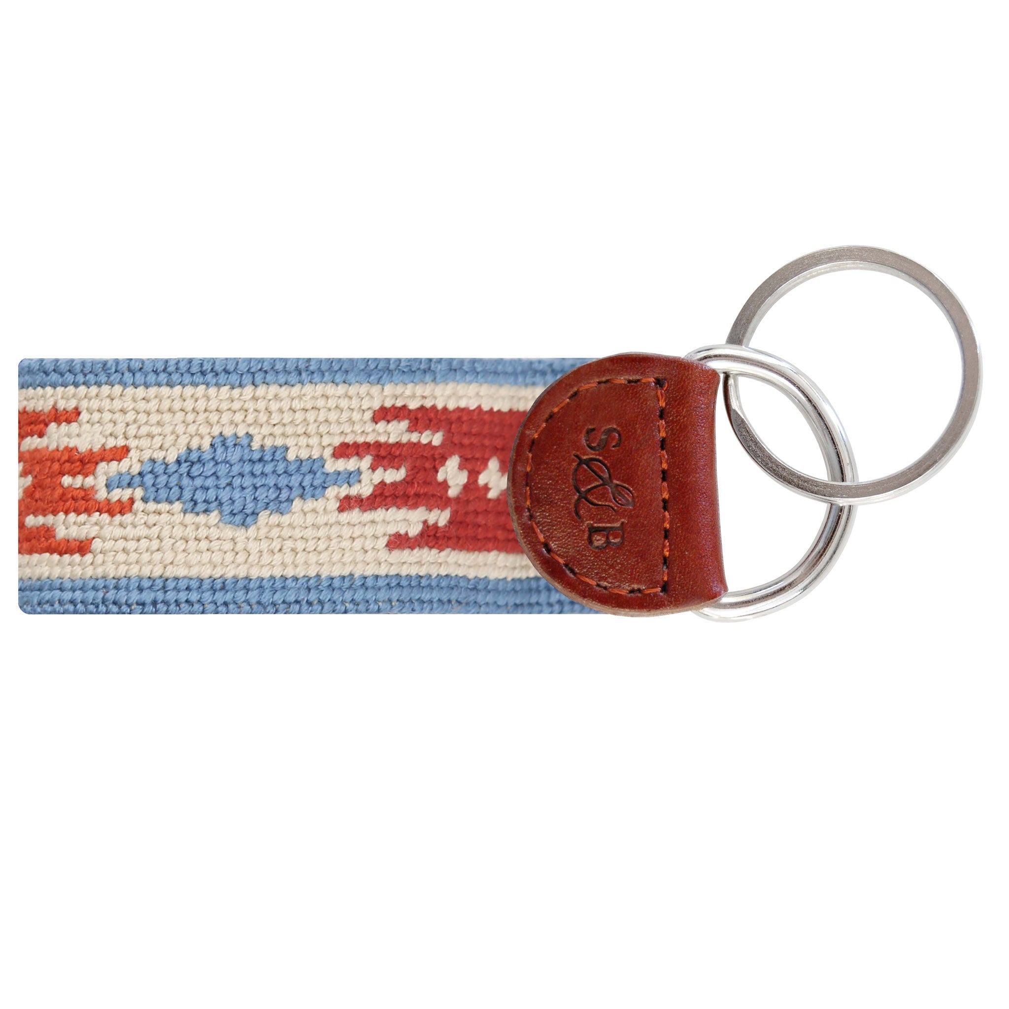 Smathers and Branson Sedona Needlepoint Key Fob Back 