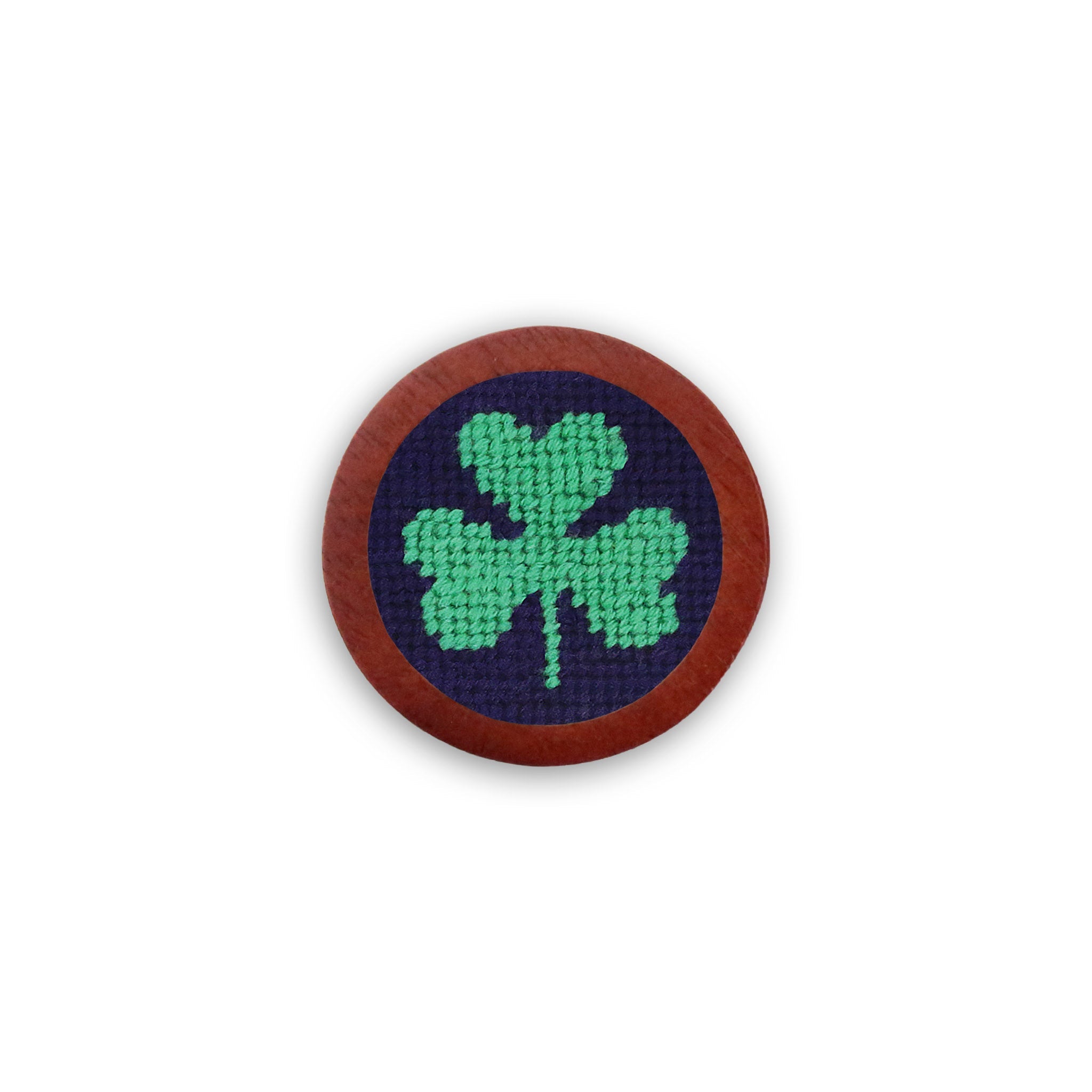 Smathers and Branson Shamrock Golf Ball Marker Dark Navy