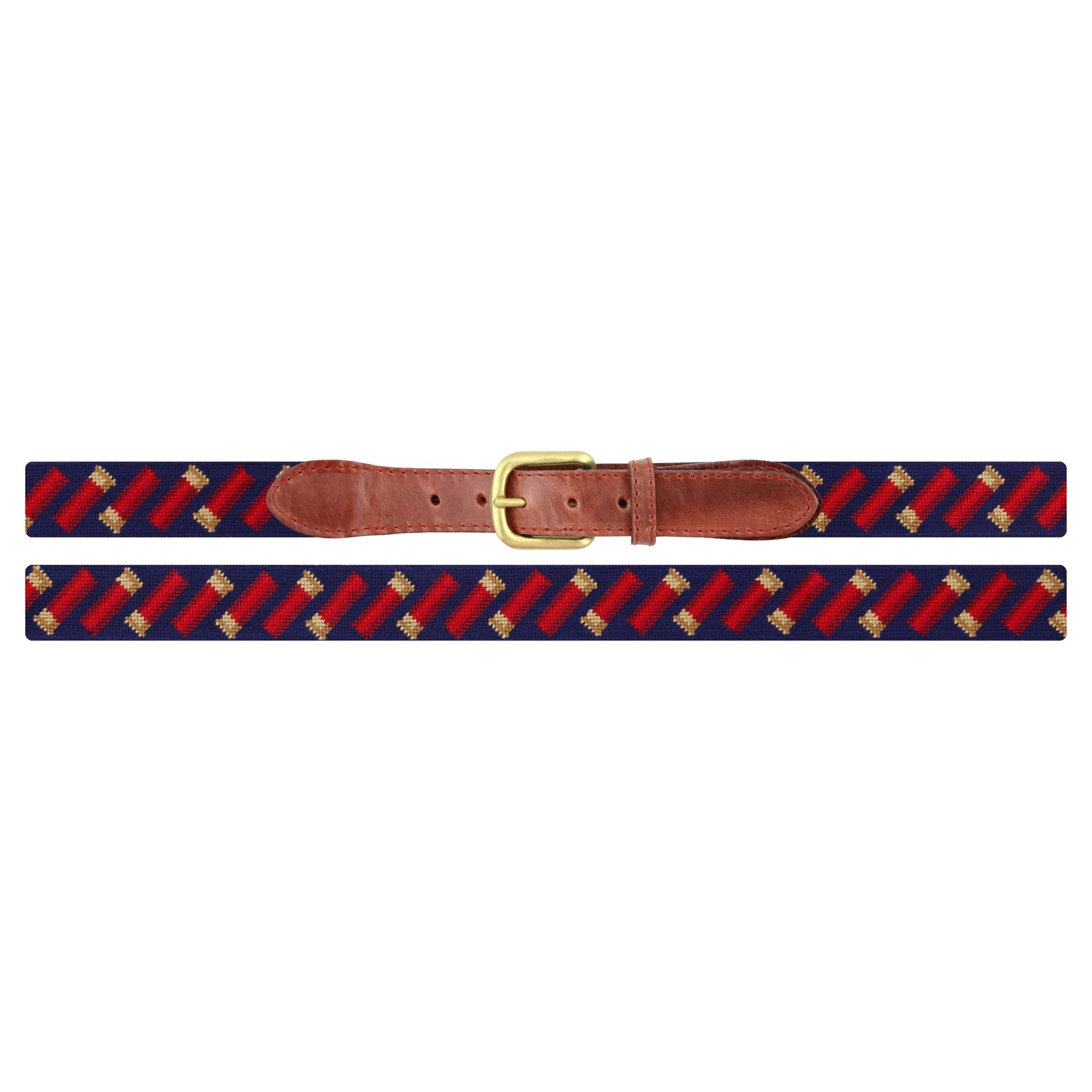 Smathers and Branson Shotshells Belt Dark Navy Final Sale
