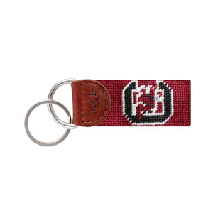 Smathers and Branson South Carolina Key Fob Garnet