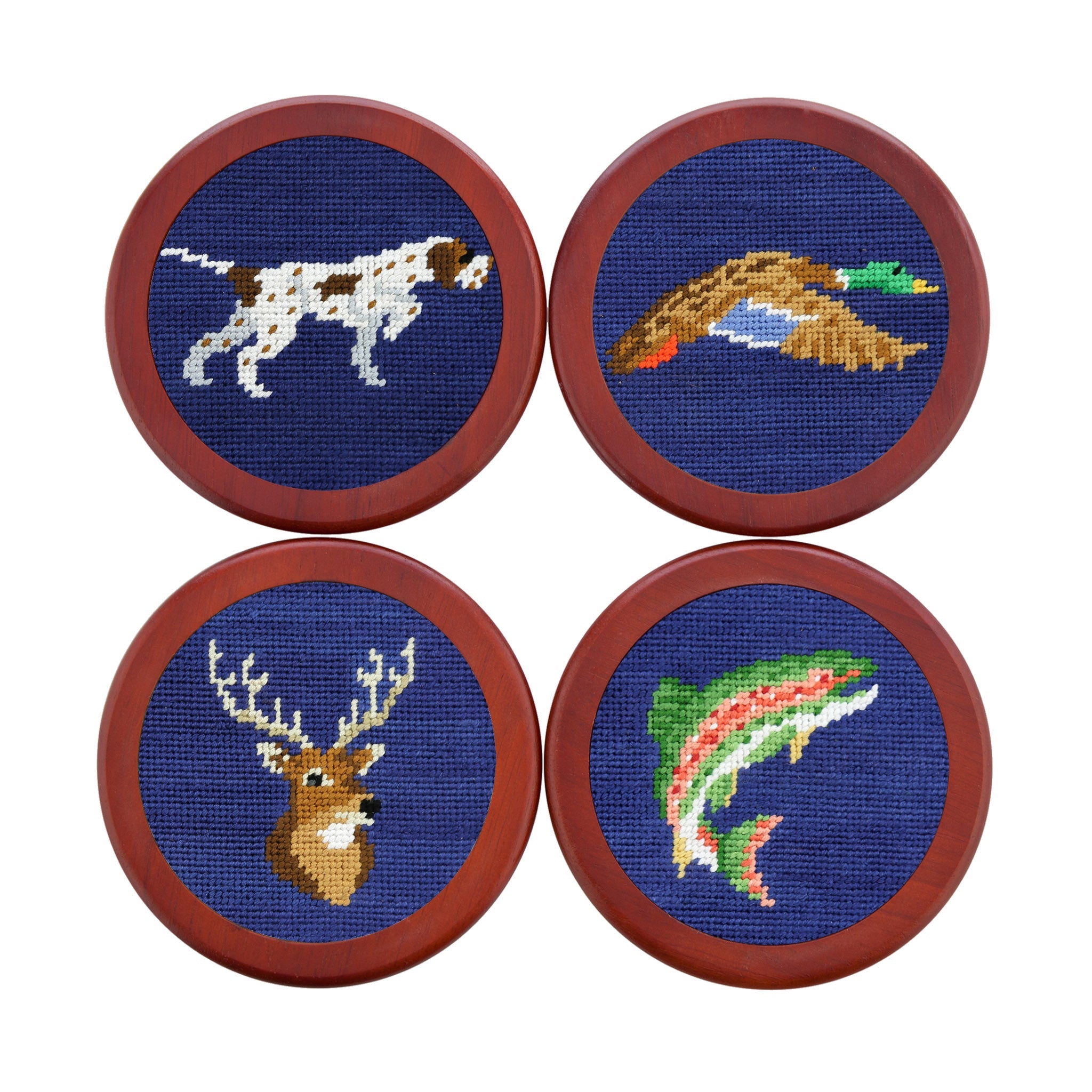 Smathers and Branson Southern Sportsman Coasters Classic Navy