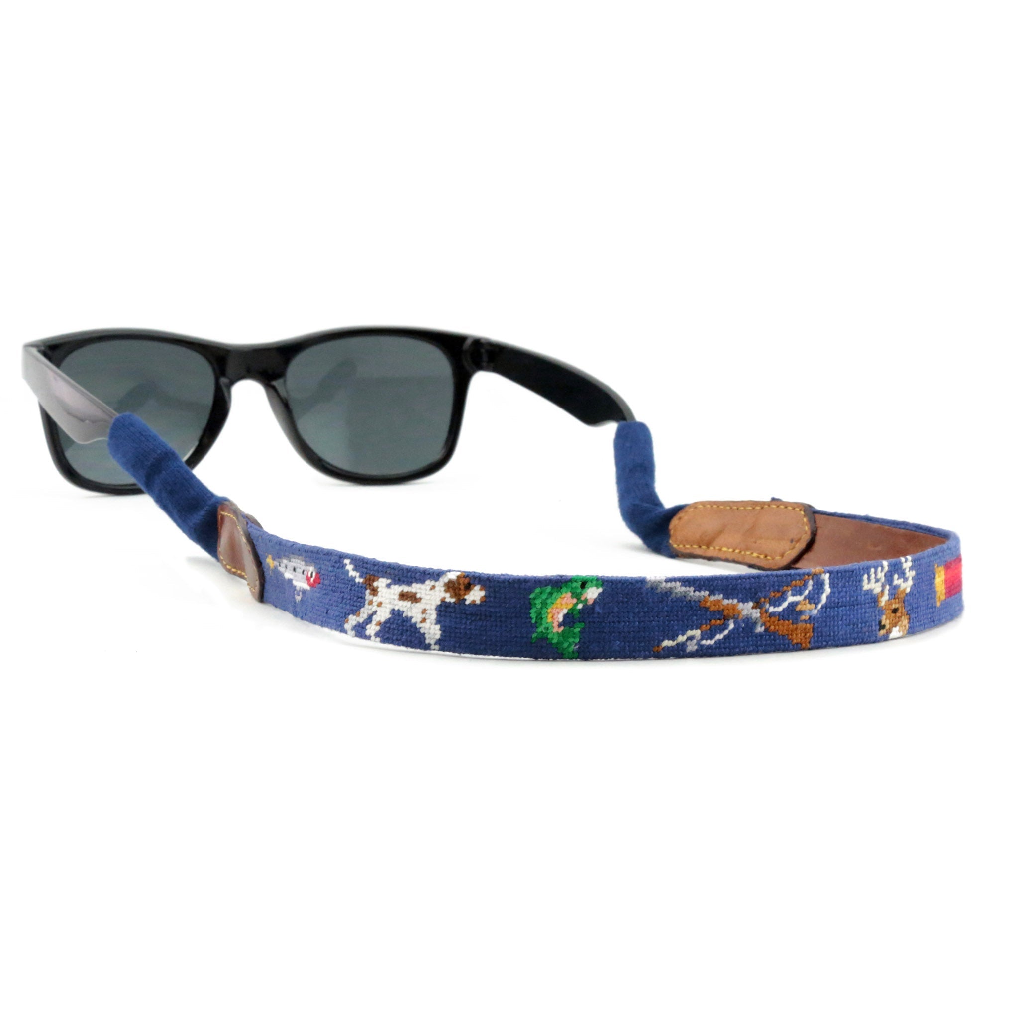 Smathers and Branson Southern Sportsman Sunglass Strap Classic Navy