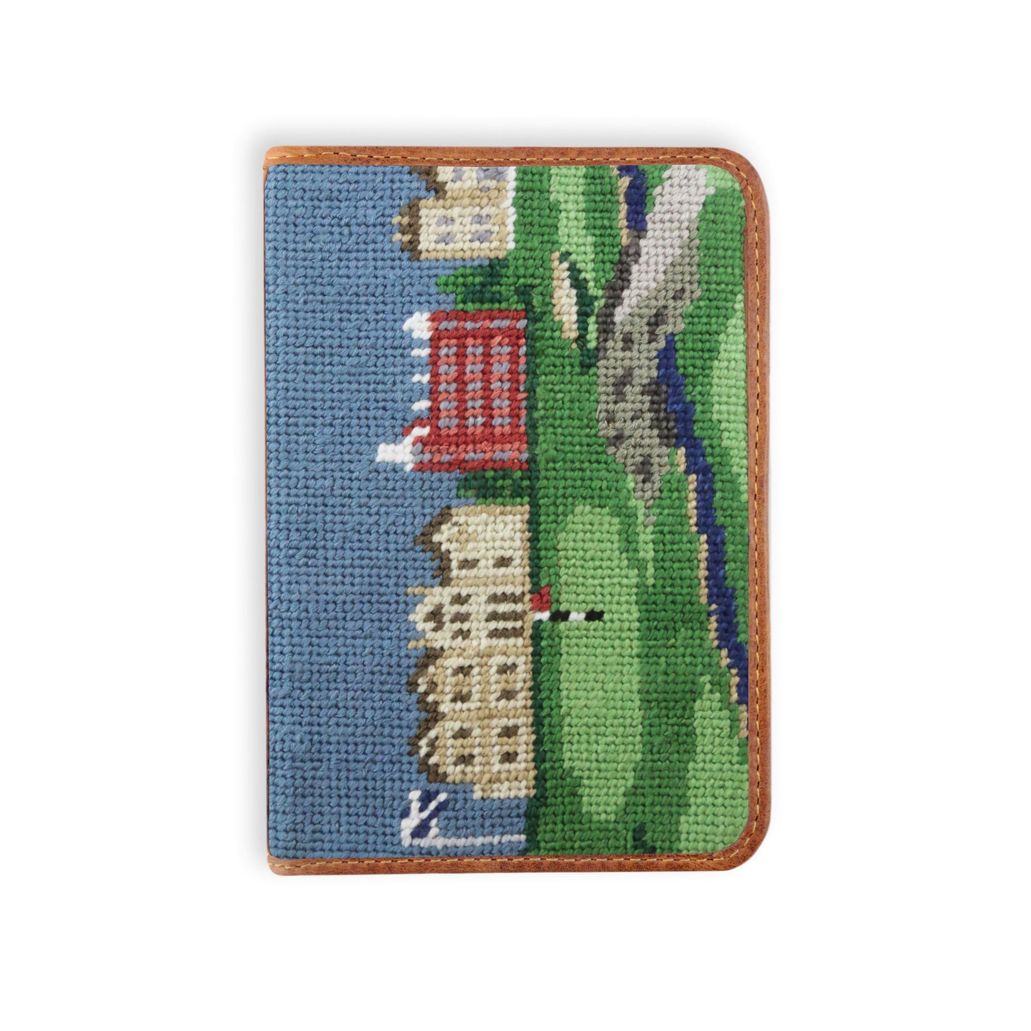 Smathers and Branson St Andrews Scene Multi Needlepoint Golf Scorecard  