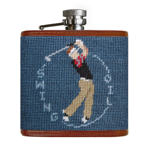 Smathers and Branson Swing Oil Flask Slate