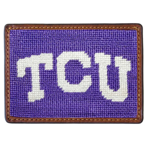 Smathers and Branson TCU Card Wallet Purple