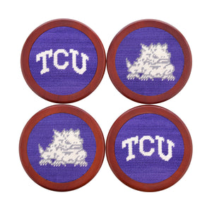 Smathers and Branson TCU Coasters Purple