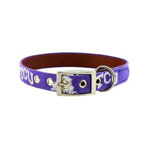 Smathers and Branson TCU Dog Collar Purple