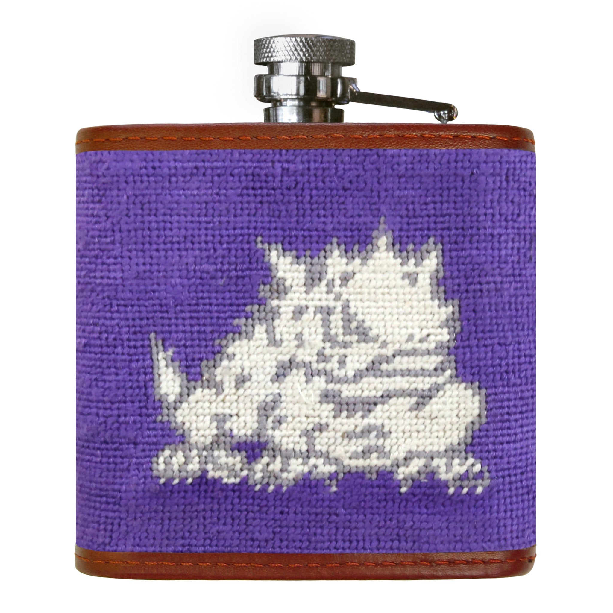 Smathers and Branson TCU Flask Purple