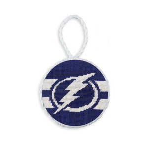 Smathers and Branson Tampa Bay Lightning Ornament Classic Navy - Jersey Stripes