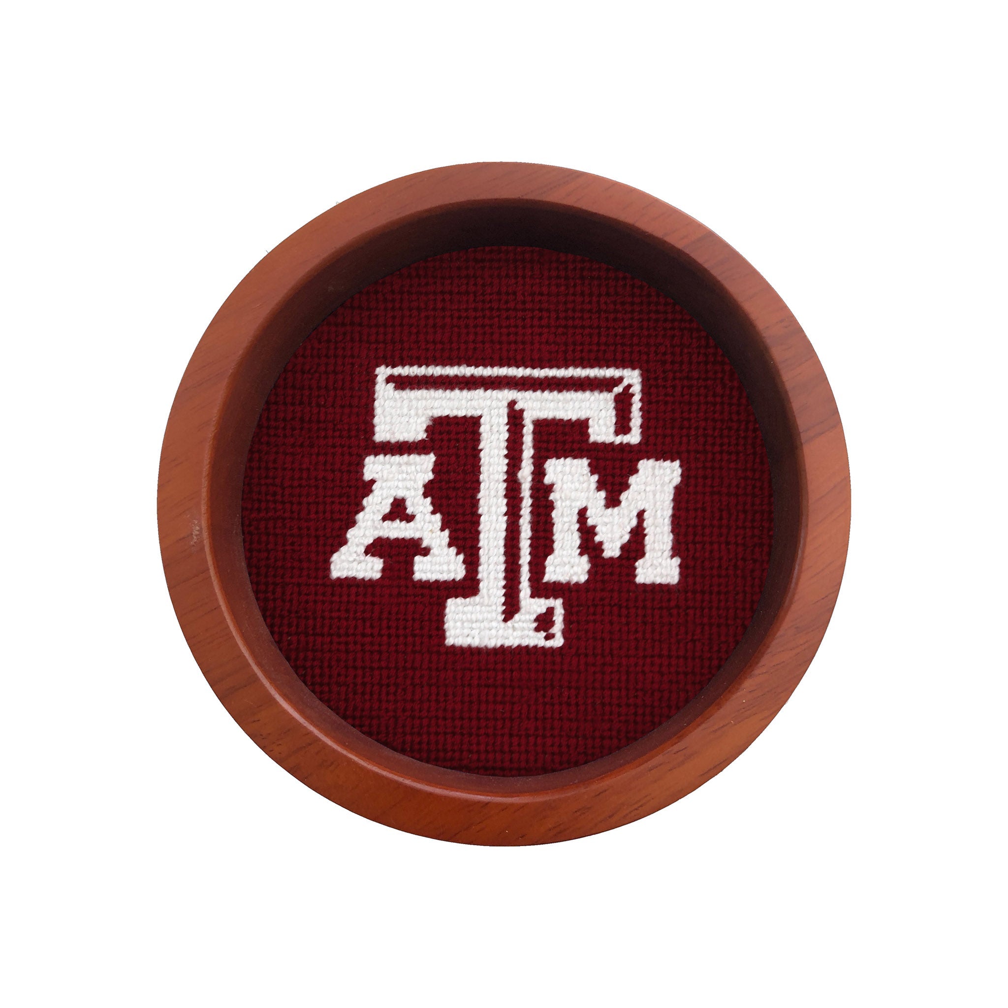 Smathers and Branson Texas A&M Wine Bottle Coaster Maroon