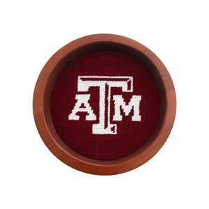 Smathers and Branson Texas A&M Wine Bottle Coaster Maroon