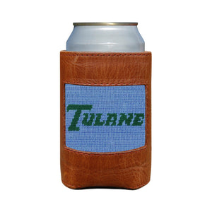 Smathers and Branson Tulane Text Can Cooler Baby Blue