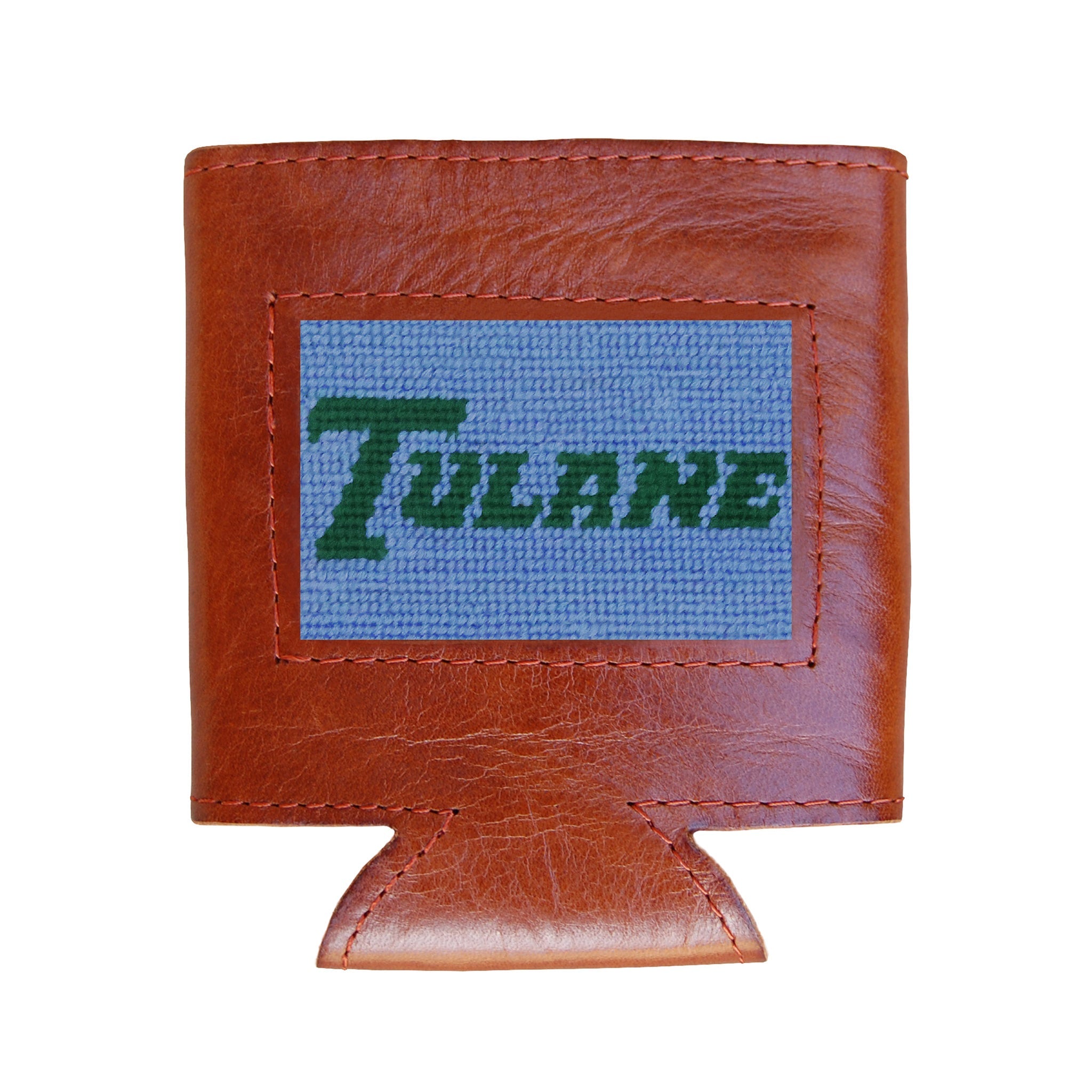 Smathers and Branson Tulane Text Can Cooler Baby Blue