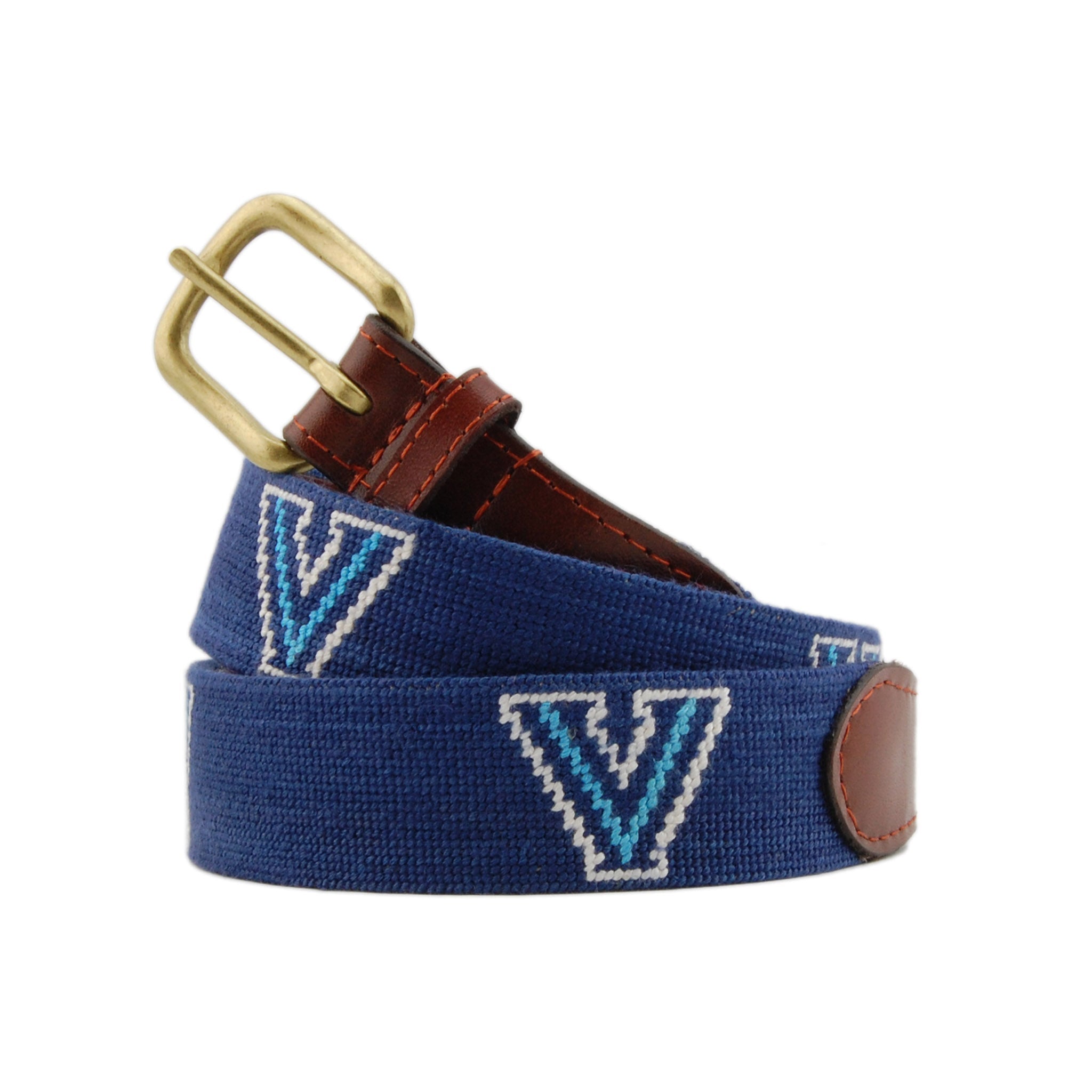 Smathers and Branson Villanova Needlepoint Belt 